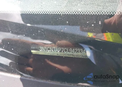 2012 Nissan Versa 1.6 S from USA, damaged, VIN 3N1CN7AP7CL942334